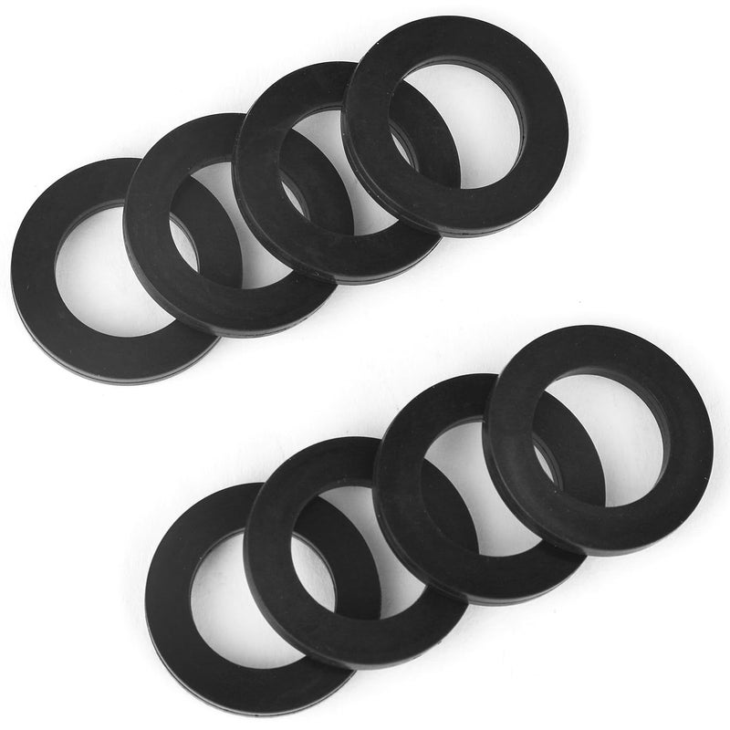 AuySier 40 Pcs Garden Hose Washer, Hose Gasket Washers, Abrasion Resistant Silicone O-Rings, Leakproof Sealing Gaskets Rings, Fit All Standard 3/4"" Garden Hose Fittings - Image 4